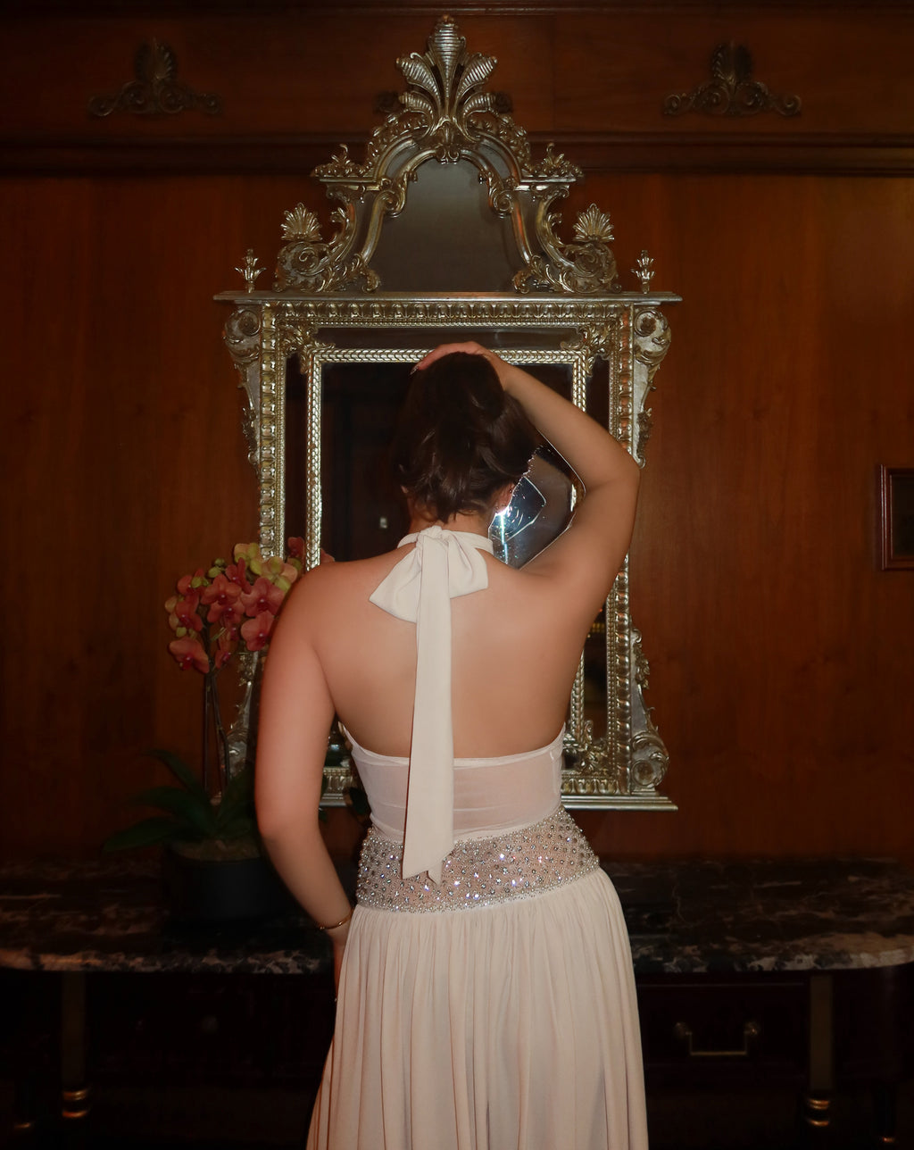 Ivory & Pearl Gown