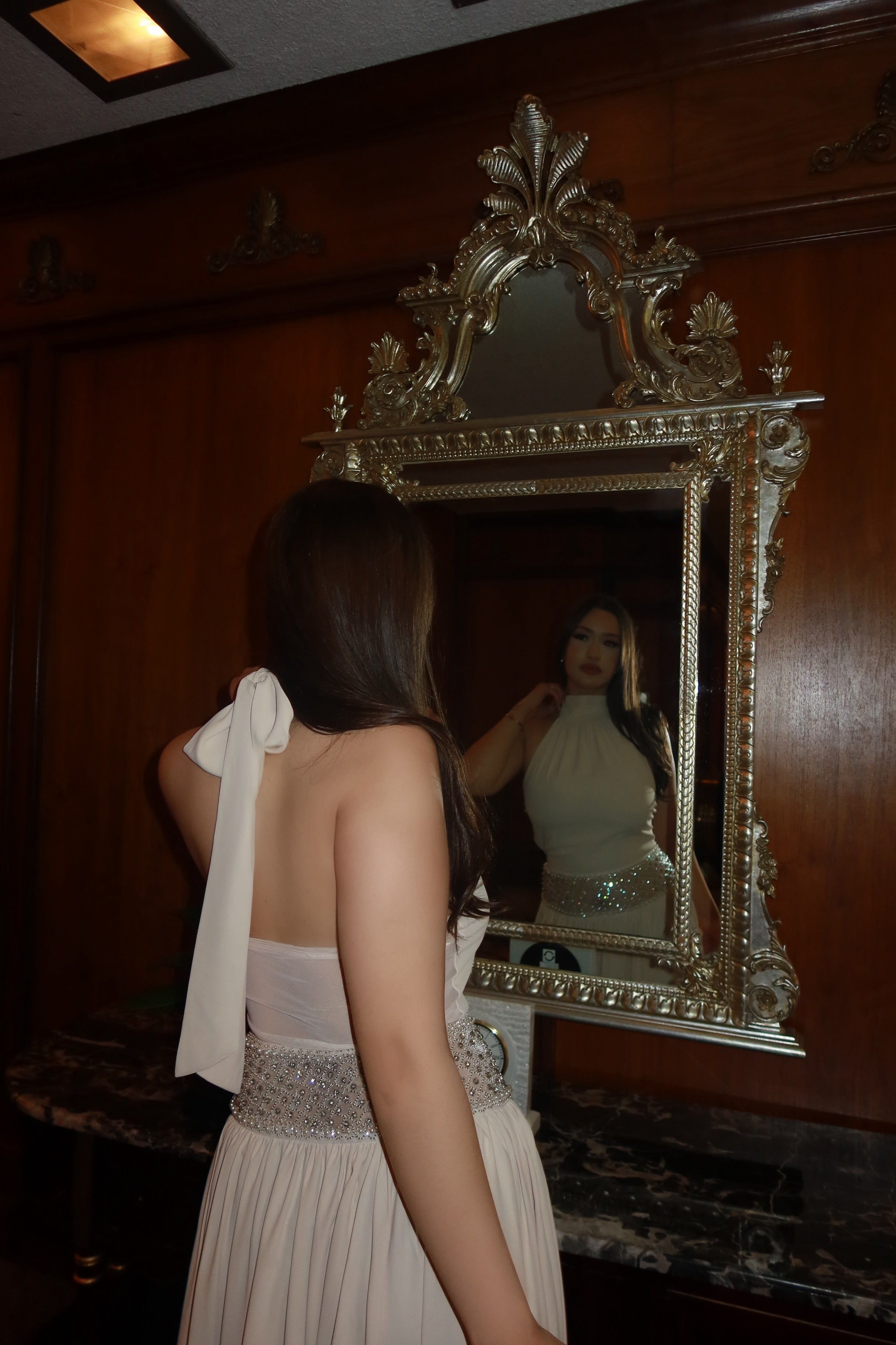 Ivory & Pearl Gown