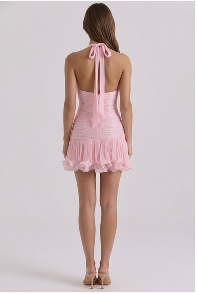 La Niña Rosé Mini Dress